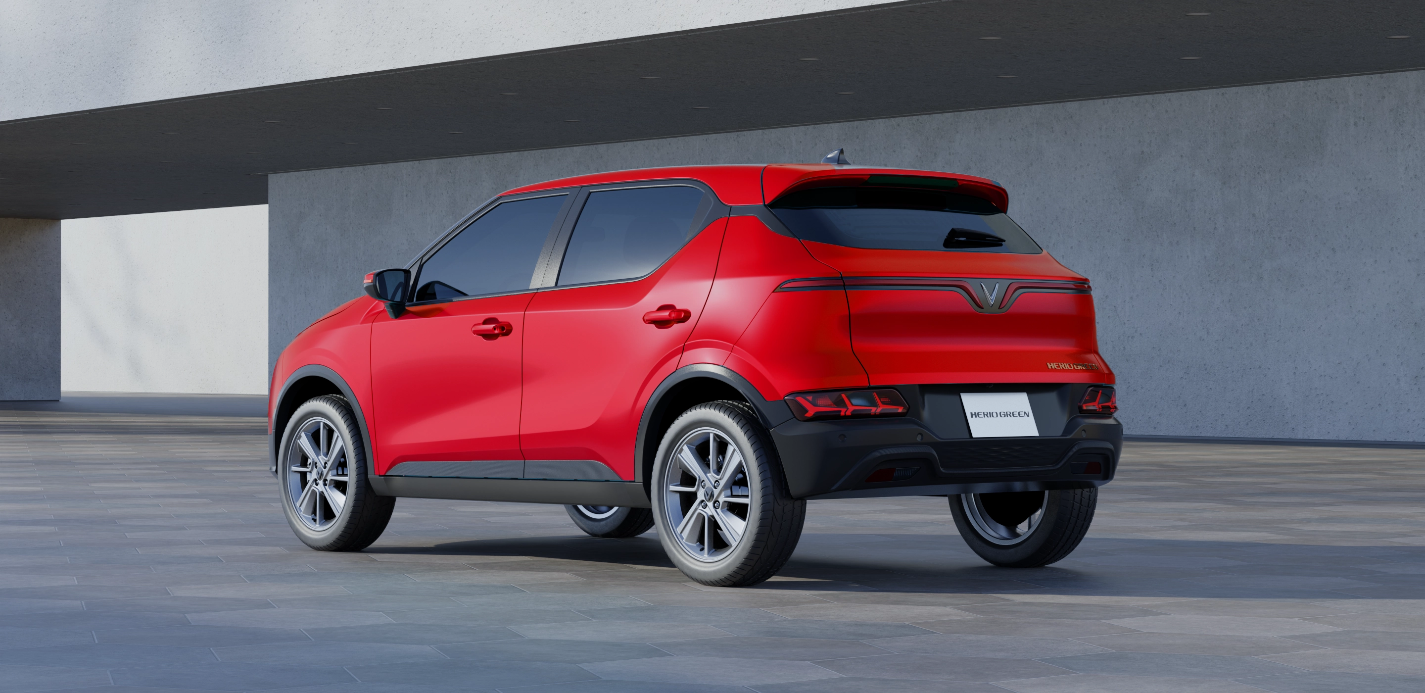 VinFast Herio Green - Đuôi xe