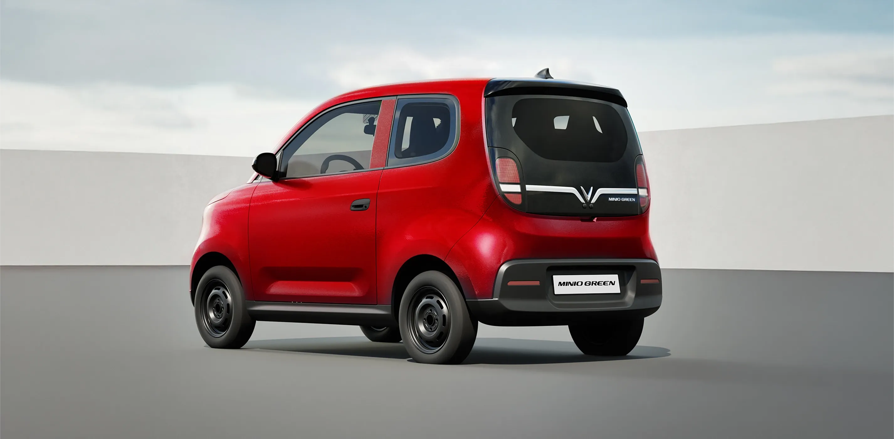 VinFast Minio Green - Đuôi xe